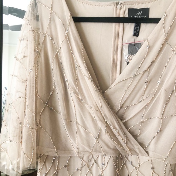 Adrianna Papell Formal beaded dress - Picture 4 of 7